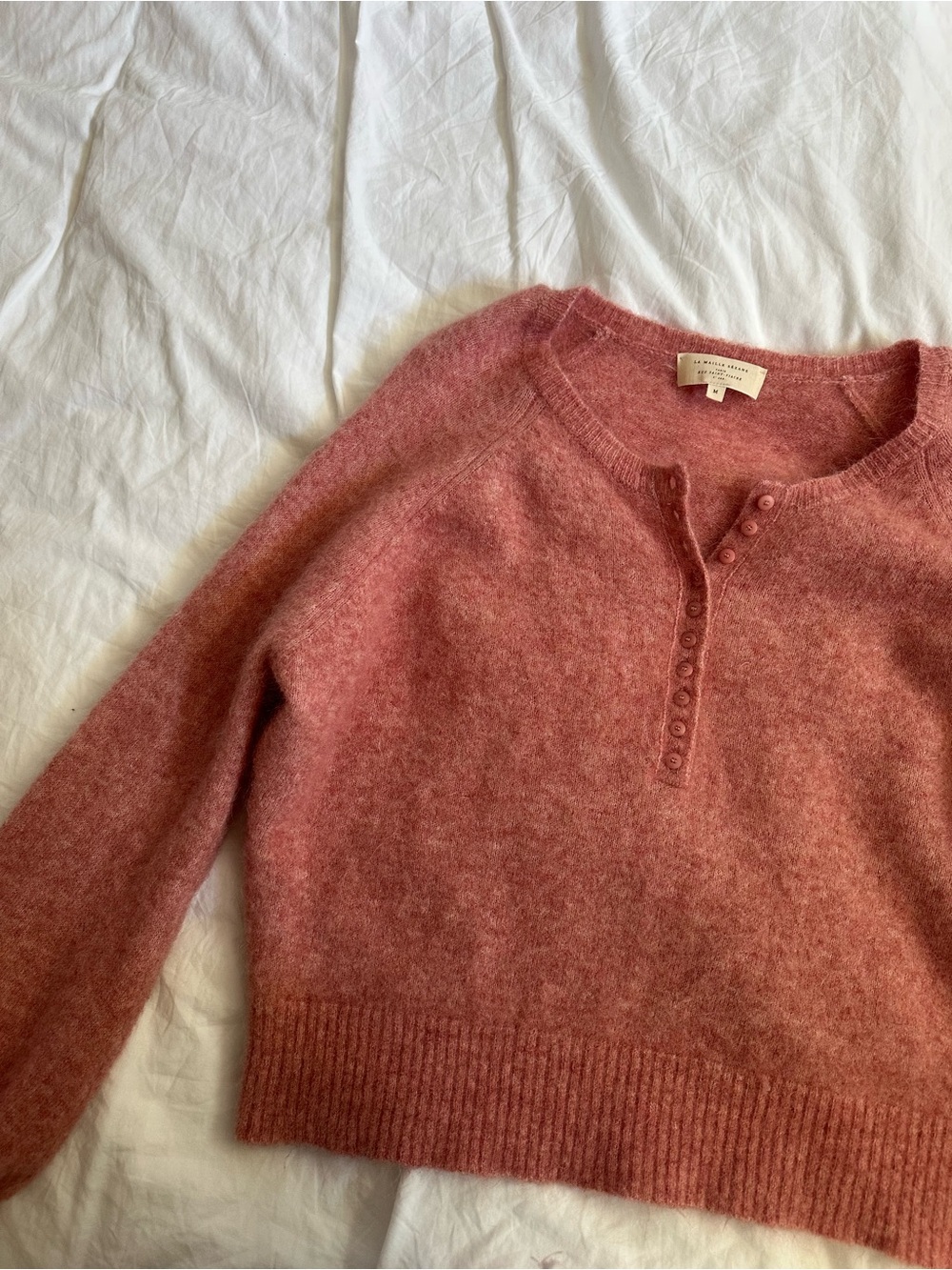 Sézane pink sweater - Picture 4 of 7
